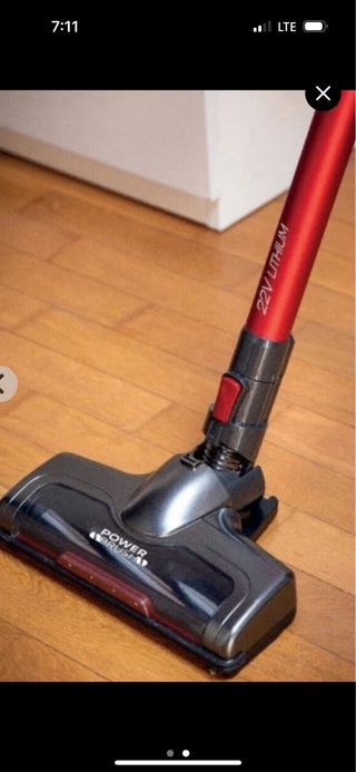 Aspiradora Ariete 22V Lithium Roja