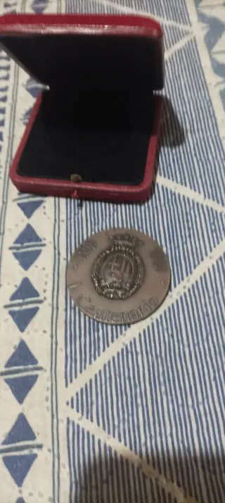 Medalla Bronce V Centenario Puerto de Barcelona