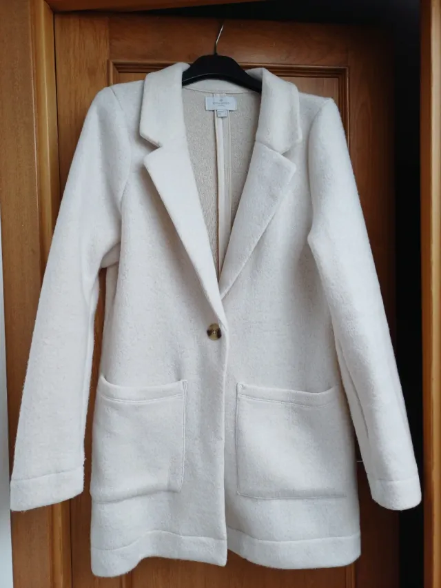 Abrigo Springfield Blanco