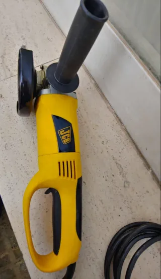 Amoladora Angular JCB profesional. Amarilla.