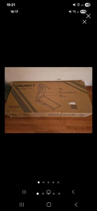 Cinta de correr Cecotec Drumfit