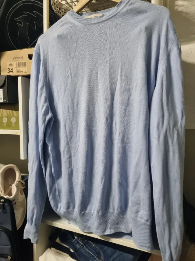 Camisola Zara Azul Tamanho XL
