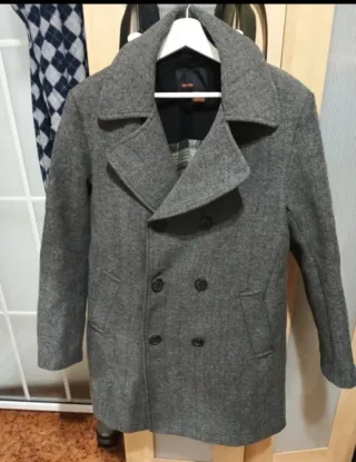 Abrigo de hombre largo zara