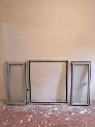 Ventana abatible aluminio Climalit