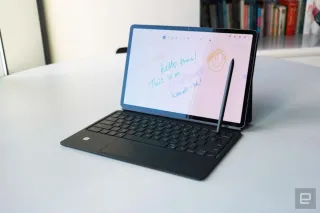 Samsung Galaxy Tab S7 + lápiz + funda teclado