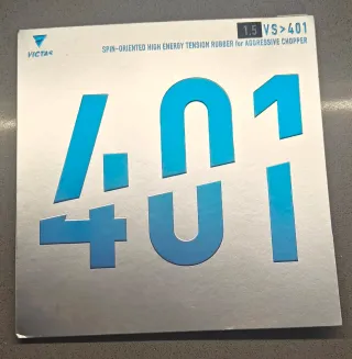 Goma tenis de mesa Victas VS-401 1.5 (negra)