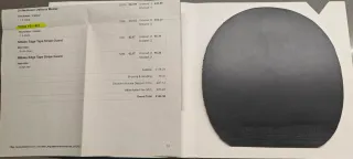 Goma tenis de mesa Victas VS-401 1.5 (negra)