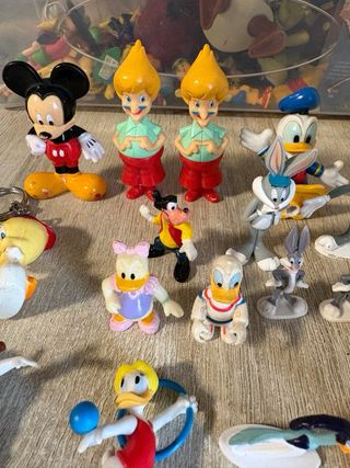 Lotto 17 figure vintage Disney Looney Tunes
