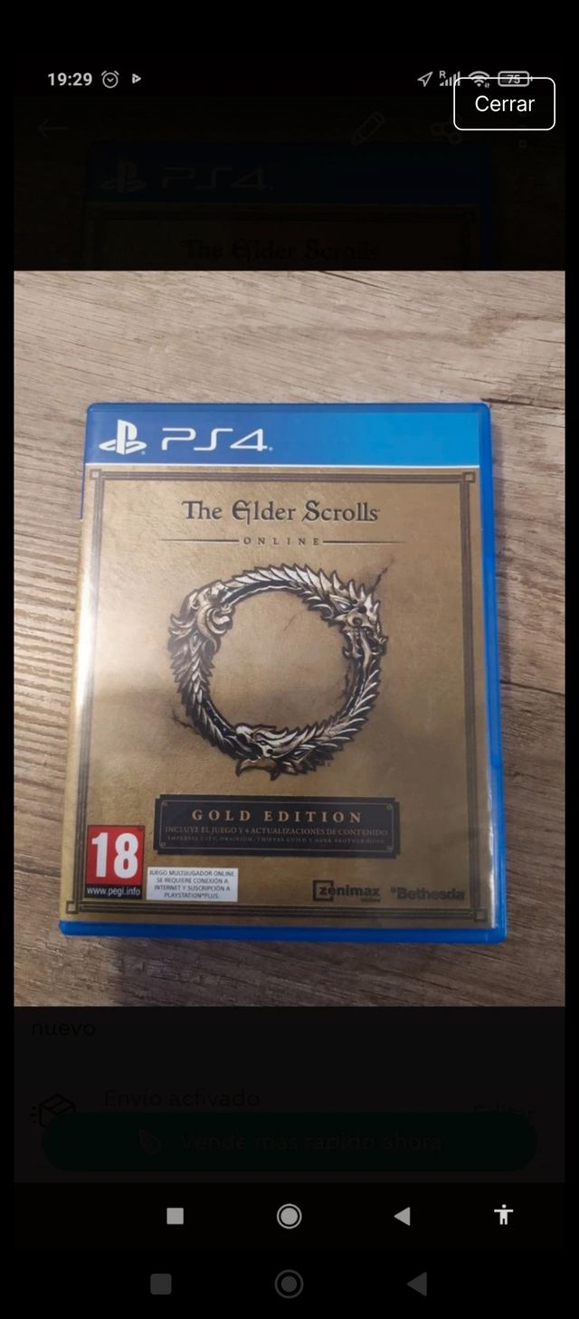 The Elder Scrolls Online Gold Edition PS4