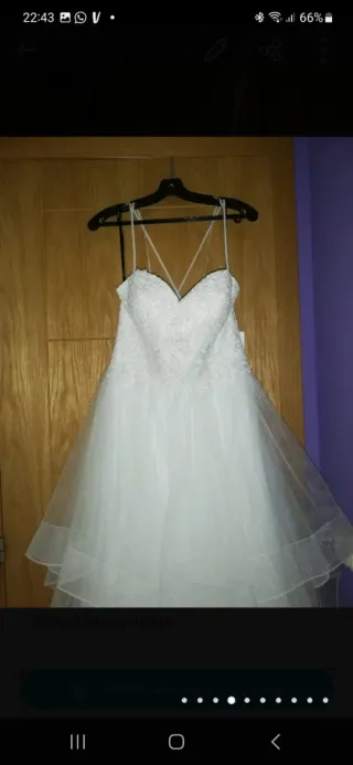 Vestido de Novia Blanco 
