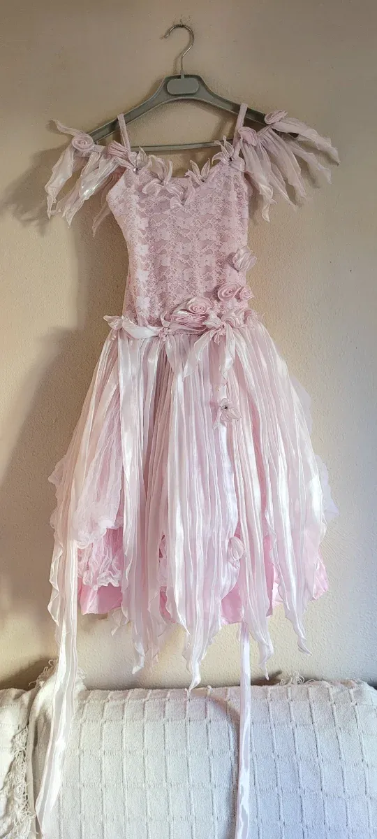 Vestido/Disfraz Princesa Rosa