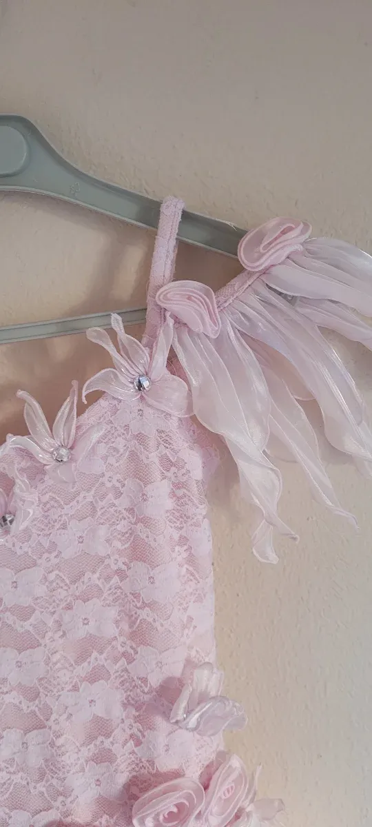 Vestido/Disfraz Princesa Rosa