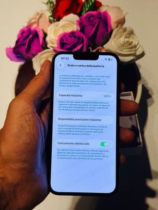 iPhone 14 128 batt 100% perfetto
