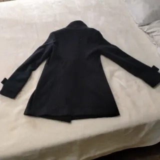 Abrigo marinero chica negro