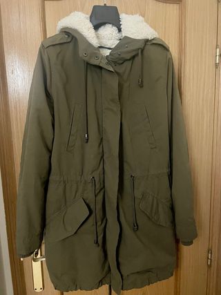 Chaquetón de Mango con forro lana desmontable