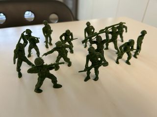 Soldatini Lido americani scala 1/32 anni '70