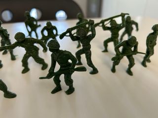 Soldatini Lido americani scala 1/32 anni '70