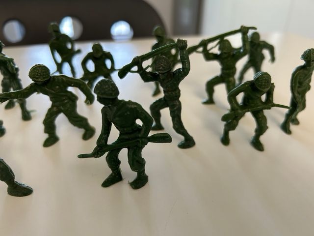 Soldatini Lido americani scala 1/32 anni '70