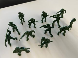Soldatini Lido americani scala 1/32 anni '70