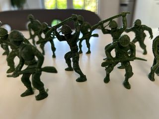 Soldatini Lido americani scala 1/32 anni '70