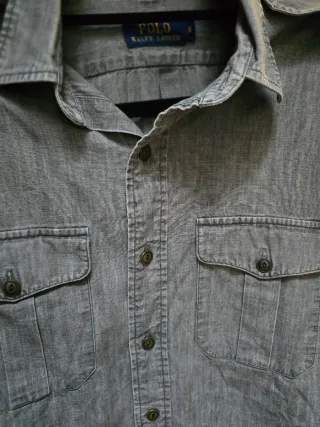 Camisa Polo Ralph Lauren Talla S Gris