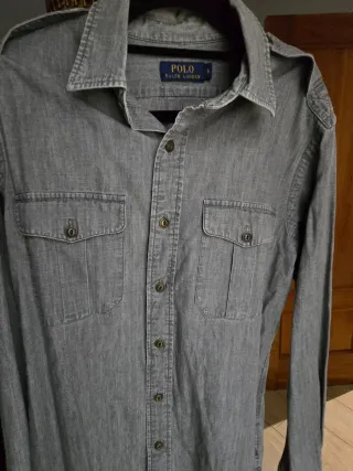 Camisa Polo Ralph Lauren Talla S Gris