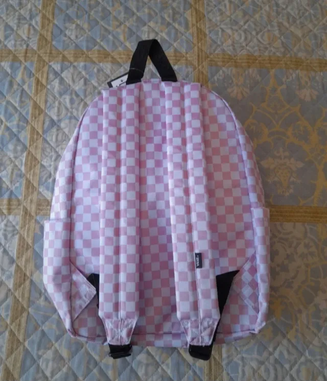 Zaino Vans a scacchi rosa