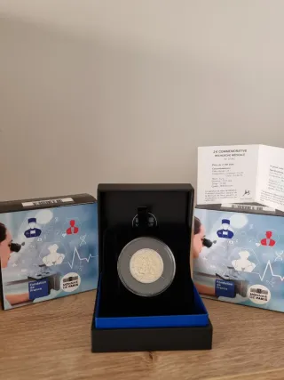 2 Euro Proof Francia 2020 Ricerca Medica