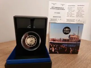 2 Euro Proof Francia 2019 Berlino