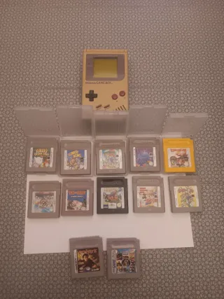 Nintendo Game Boy con 12 juegos (2 gameboy color)