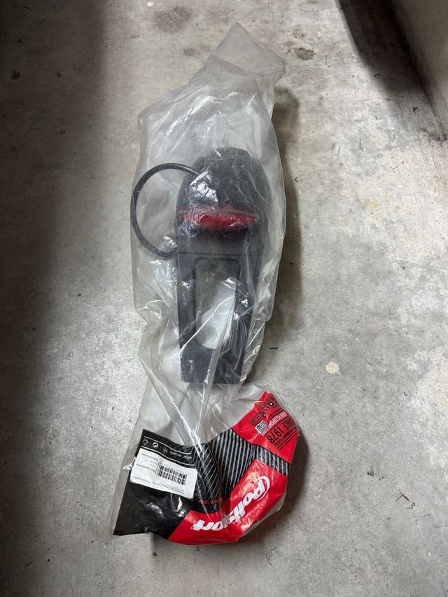 Portamatrículas con piloto LED moto campo