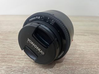 Objetivo Yongnuo 50mm f/1.8 Canon