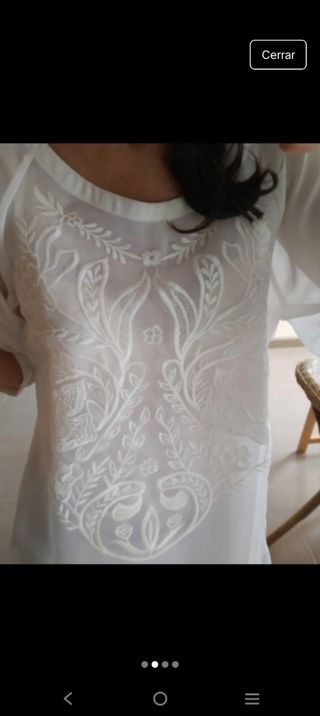 Blusa bordada