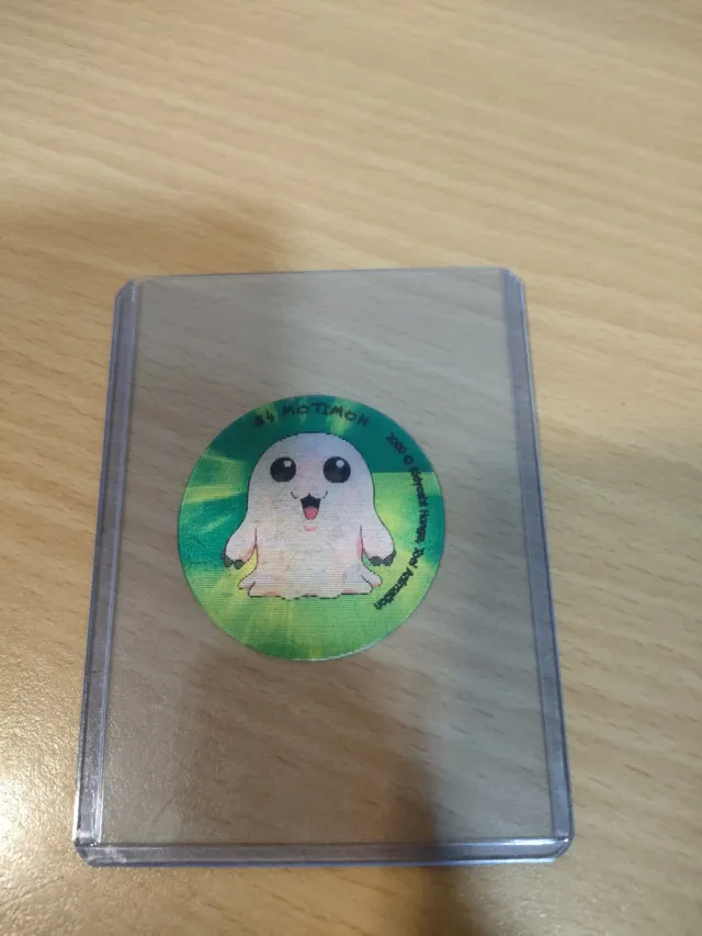 Tazo Boomer Digimon Holográfico