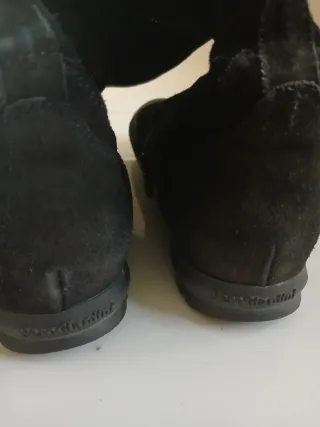 Stivali Nero Giardini n.36 neri in camoscio