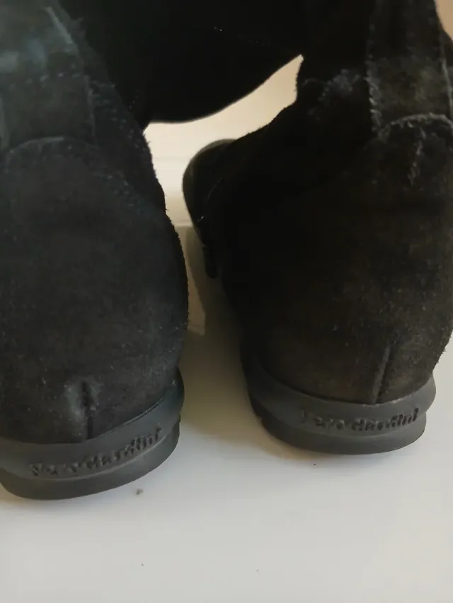 Stivali Nero Giardini n.36 neri in camoscio