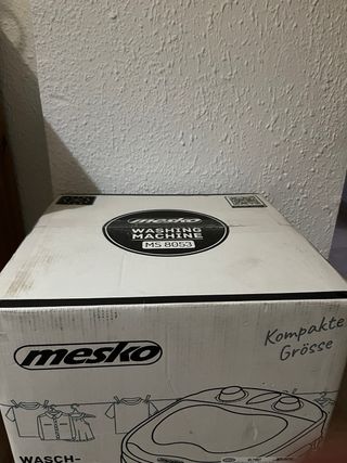 Lavadora Centrifugadora Portátil Mesko 3Kg