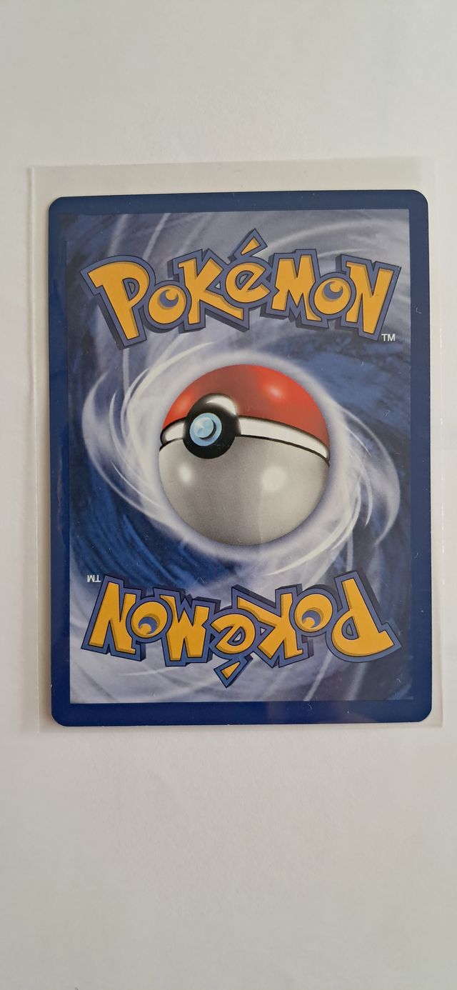 Carta Pokémon Metapod 1ª Edición base set n mint