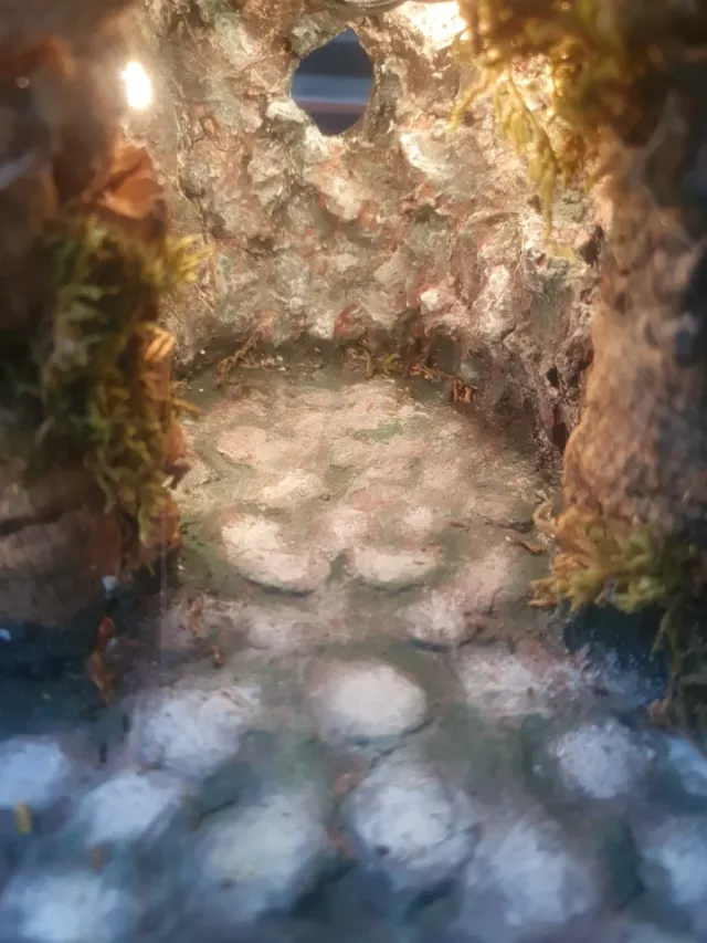 Presepe in sughero artigianale