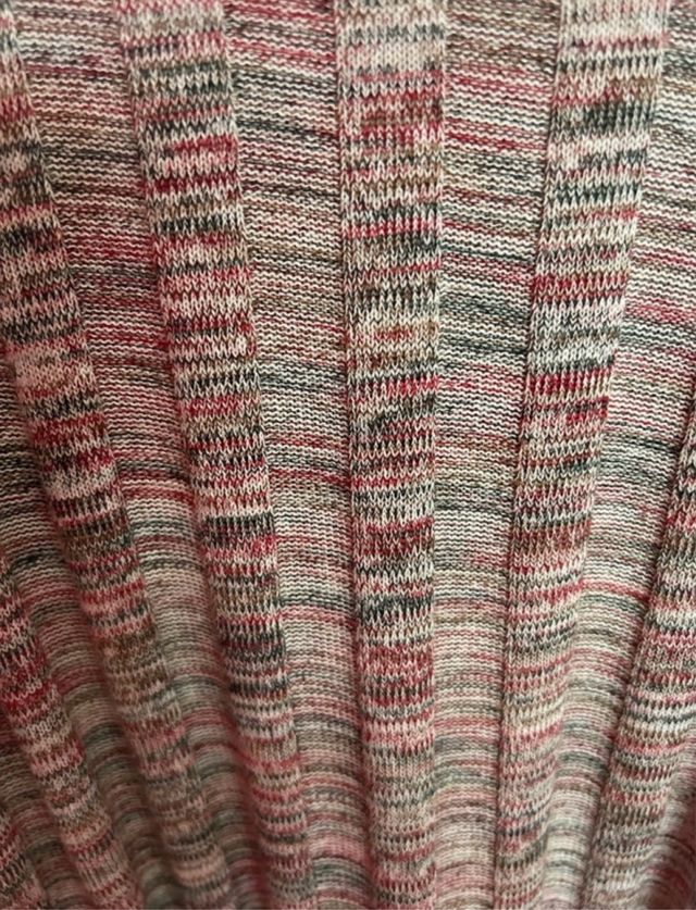 Jersey Bershka punto multicolor talla XS