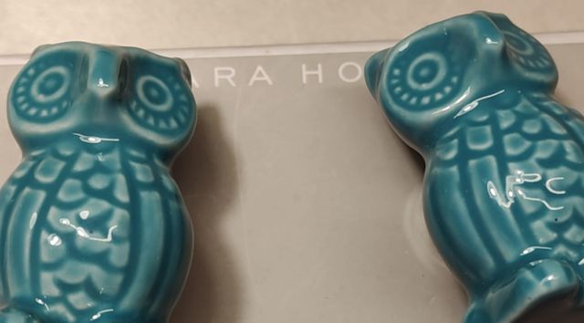 Sparatutto con gufi Zara Home (2 pezzi)