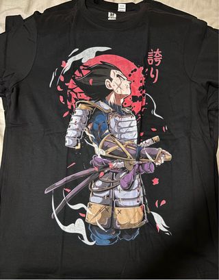 Camiseta Dragon Ball Z Vegeta Samurai