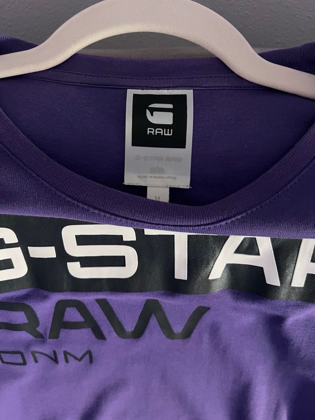Camiseta G-Star RAW Morada