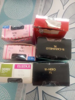 Collant Joliness neri 4XL