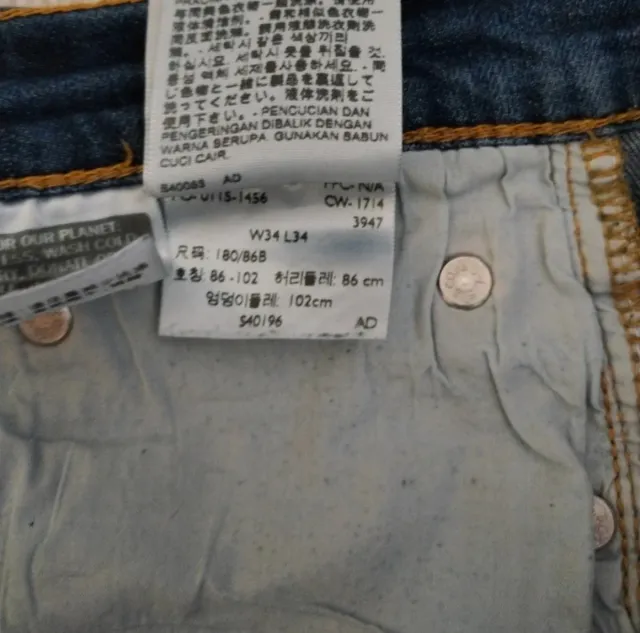 Pantalón Levi's W34 L34