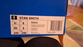 Adidas Stan Smith Blancas Talla 39 1/3