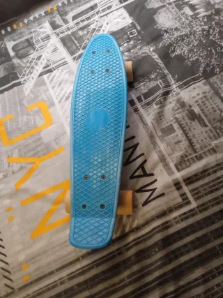 Monopatín azul hasta 50kg