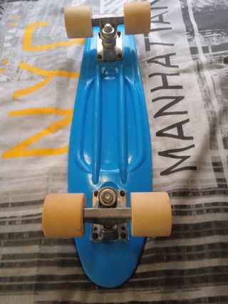 Monopatín azul hasta 50kg