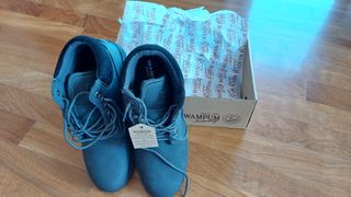 Stivali Wampum grigi tg 44 mai usati