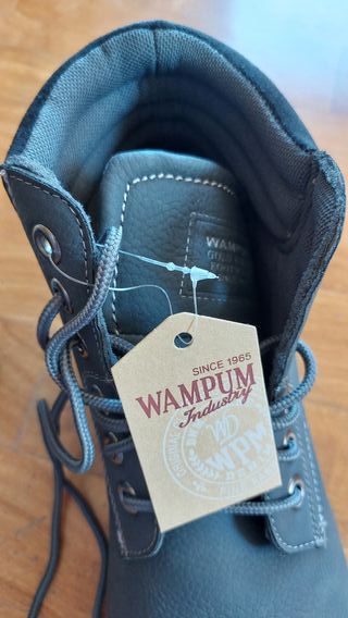 Stivali Wampum grigi tg 44 mai usati